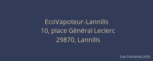 EcoVapoteur-Lannilis