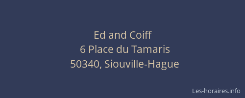 Ed and Coiff