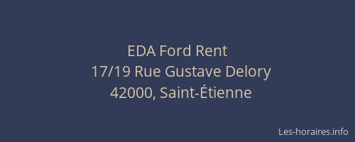 EDA Ford Rent