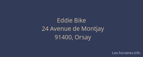 Eddie Bike