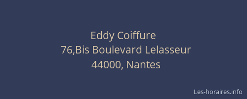 Eddy Coiffure