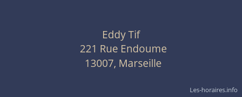 Eddy Tif