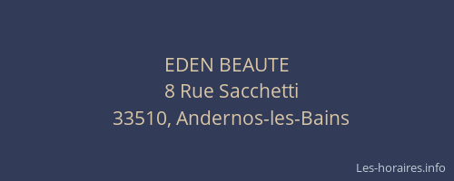 EDEN BEAUTE