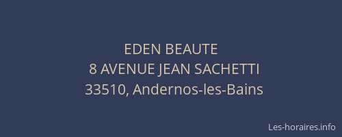 EDEN BEAUTE