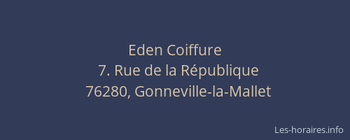 Eden Coiffure