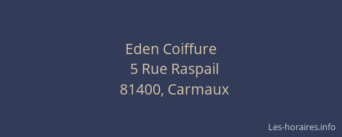Eden Coiffure
