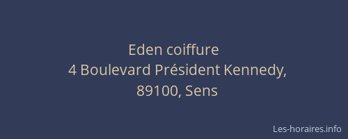 Eden coiffure
