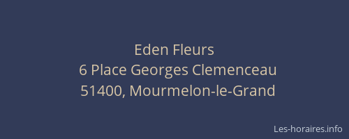 Eden Fleurs