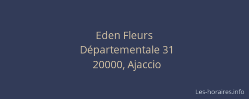 Eden Fleurs