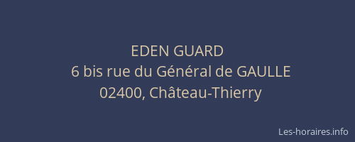 EDEN GUARD