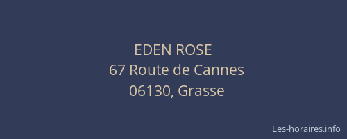 EDEN ROSE