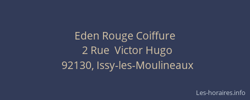 Eden Rouge Coiffure