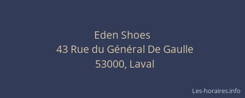 Eden Shoes