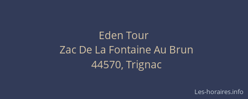 Eden Tour