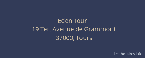 Eden Tour