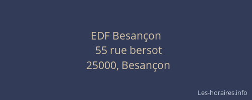 EDF Besançon