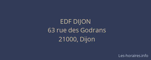 EDF DIJON