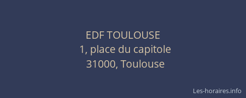 EDF TOULOUSE