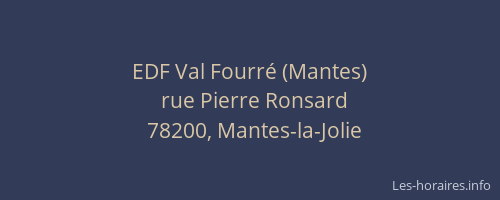 EDF Val Fourr&eacute; (Mantes)