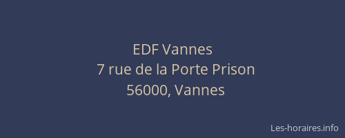EDF Vannes