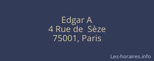 Edgar A