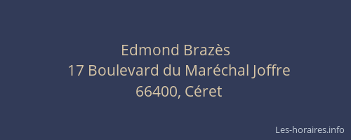 Edmond Brazès