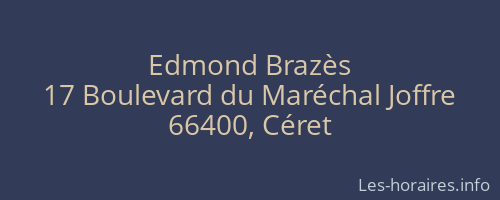 Edmond Brazès