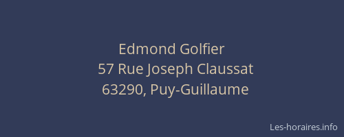 Edmond Golfier