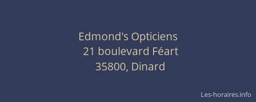 Edmond's Opticiens