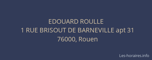 EDOUARD ROULLE
