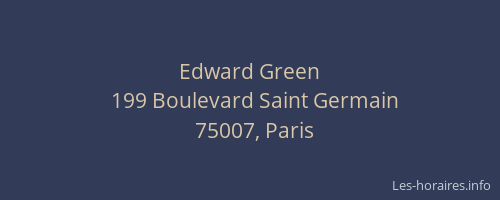 Edward Green