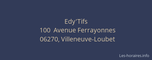 Edy'Tifs