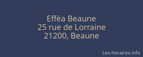 Efféa Beaune