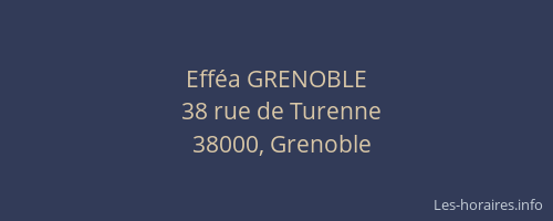 Efféa GRENOBLE