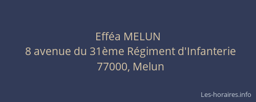 Efféa MELUN