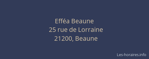 Efféa Beaune