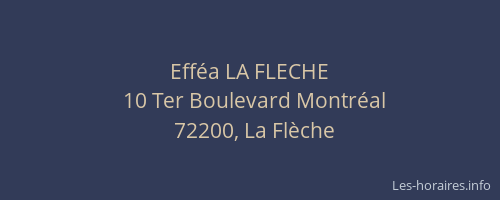 Efféa LA FLECHE