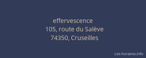 effervescence