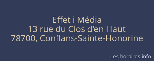 Effet i Média