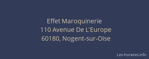 Effet Maroquinerie