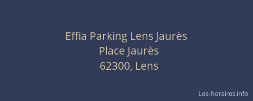Effia Parking Lens Jaurès