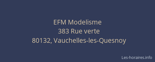 EFM Modelisme