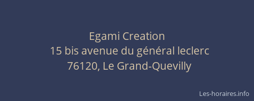 Egami Creation