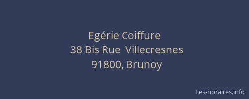 Egérie Coiffure