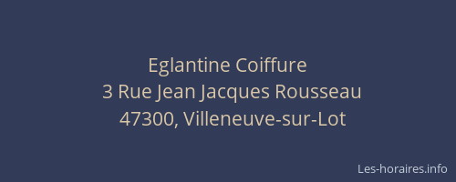 Eglantine Coiffure
