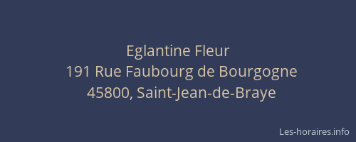 Eglantine Fleur