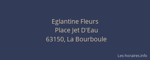 Eglantine Fleurs