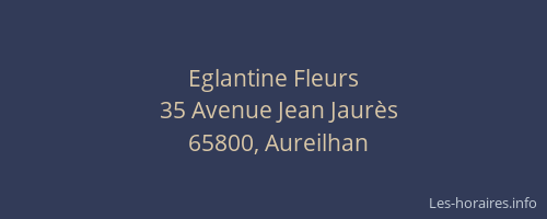 Eglantine Fleurs