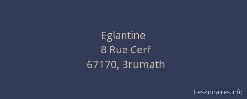 Eglantine
