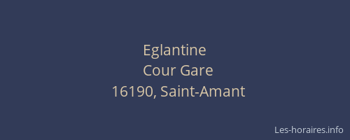 Eglantine
